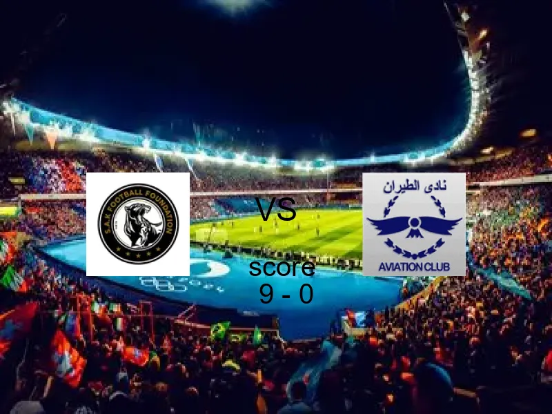 فاز فريق إس أي كا إف سـي الرياضي على فريق الطيران بنتيجة 9 - 0 في بطولة الدوري المصري الممتاز - سيدات.