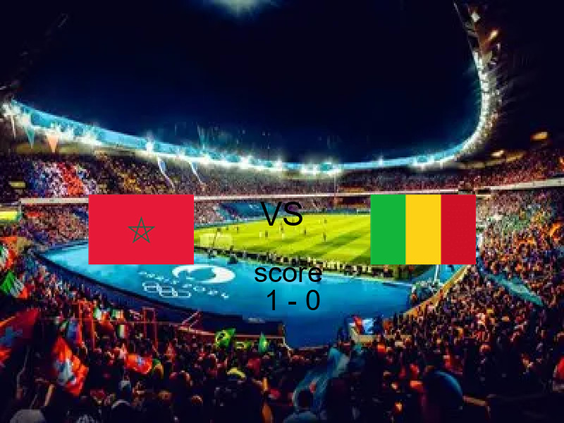 فوز فريق المغرب على مالي بنتيجة 1 - 0 في بطولة كأس الأمم الأفريقية.