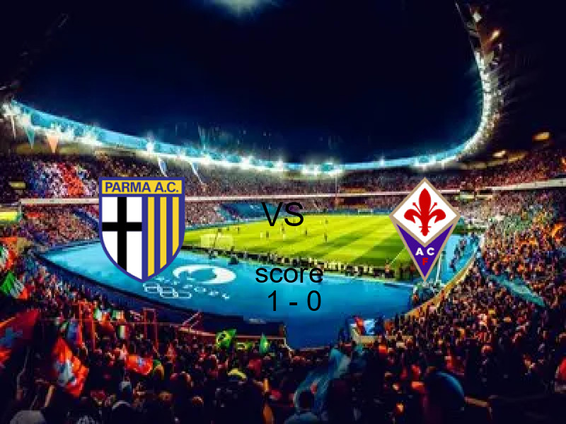 فوز فريق بارما على فيورنتينا بنتيجة 1 - 0 في بطولة الدوري الإيطالي.