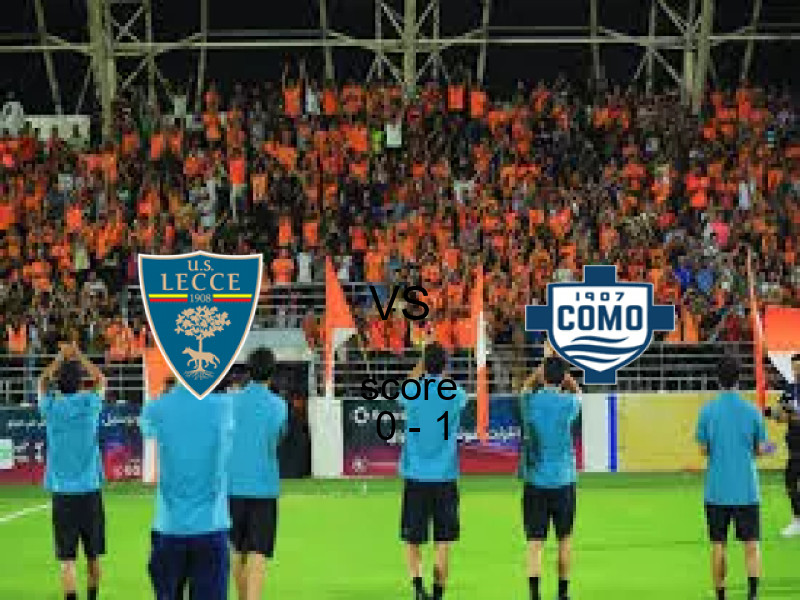  ليتشي يخسر من فريق كومو بنتيجة 0 - 1 في بطولة الدوري الإيطالي.