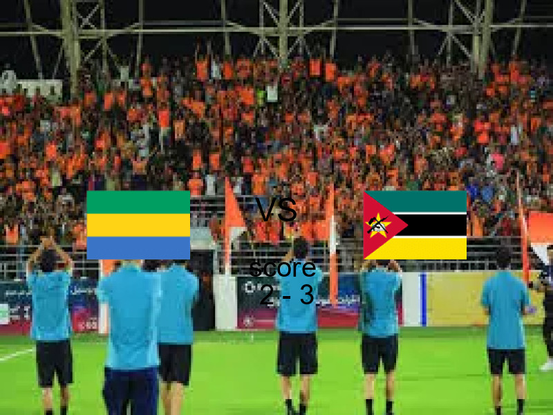  الجابون يخسر من فريق موزمبيق بنتيجة 2 - 3 في بطولة كأس الأمم الأفريقية.