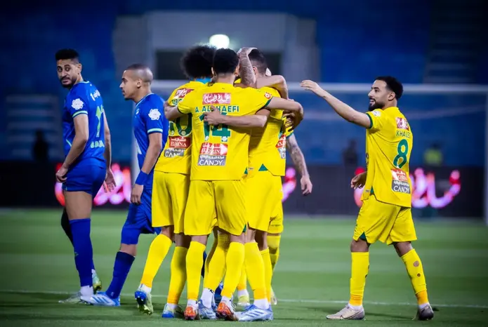 فريق الفتح يفوز على  الخليج بنتيجة 0 - 1 في بطولة الدوري السعودي.