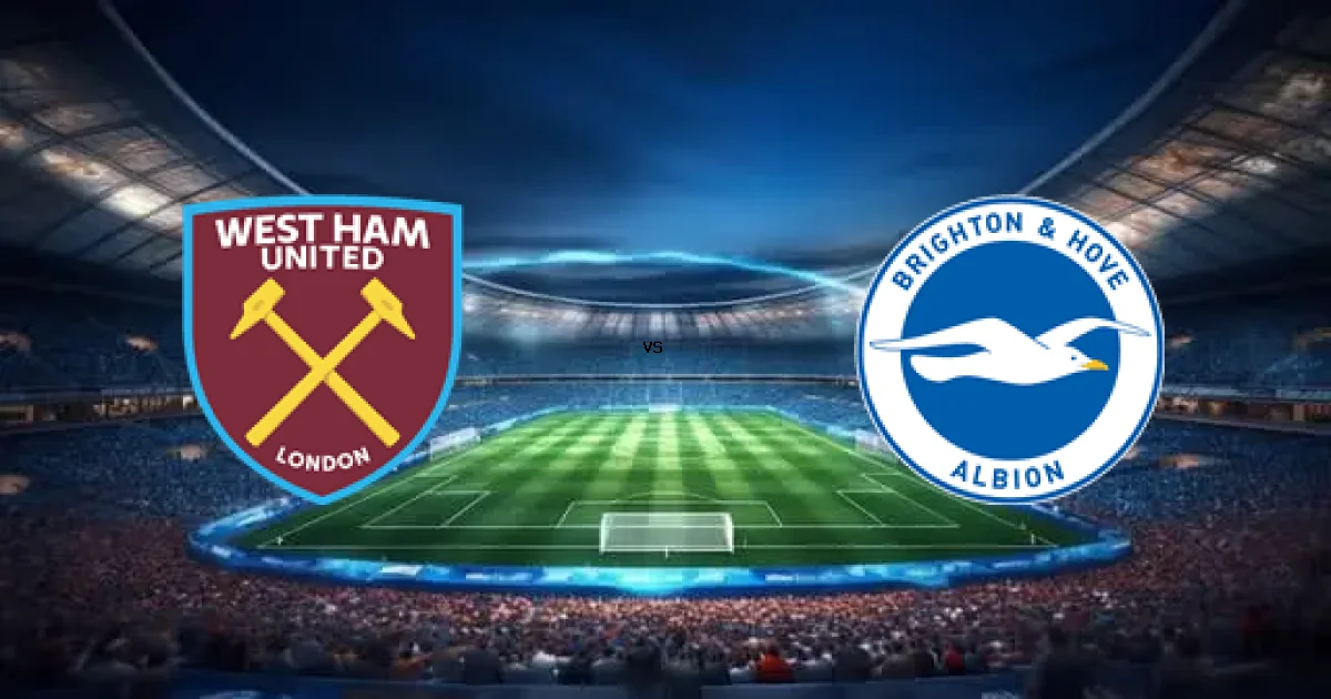 موعد وتوقيت مباراة وست هام يونايتد ضد برايتون 30 ديسمبر 2025 في بطولة الدوري الإنجليزي