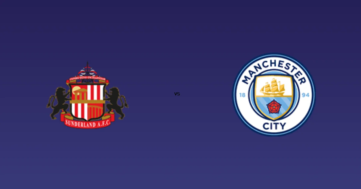 بث حي على القنوات الناقلة لـ مباراة  سندرلاند ضد مانشستر سيتي على قناة بى ان سبورت 1HD في الدوري الإنجليزي