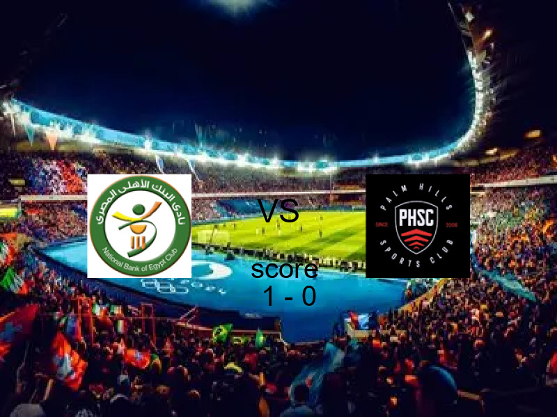 فاز فريق البنك الأهلي على فريق بالم هيلز بنتيجة 1 - 0 في بطولة الدوري المصري الممتاز - سيدات.