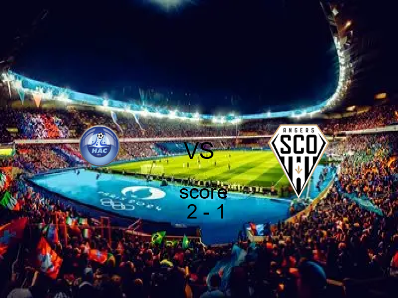 فوز فريق لوهافر على أنجيه بنتيجة 2 - 1 في بطولة الدوري الفرنسي.