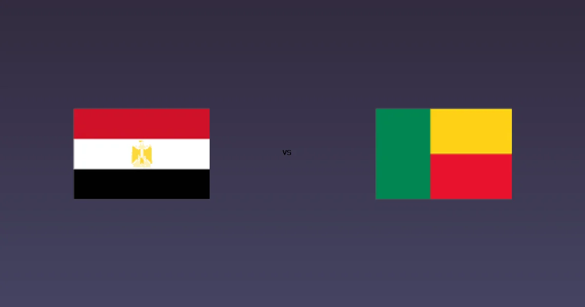 شاهد مباراة مصر ضد بنين مباشرة على beIN SPORTS MAX HD1 05 يناير 2026