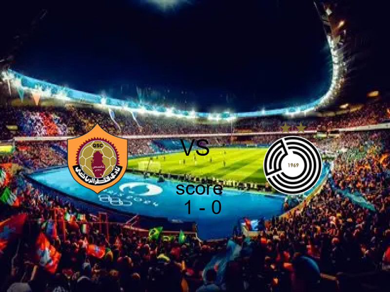 فاز فريق نادي قطر على فريق السد القطري بنتيجة 1 - 0 في بطولة دوري نجوم قطر.