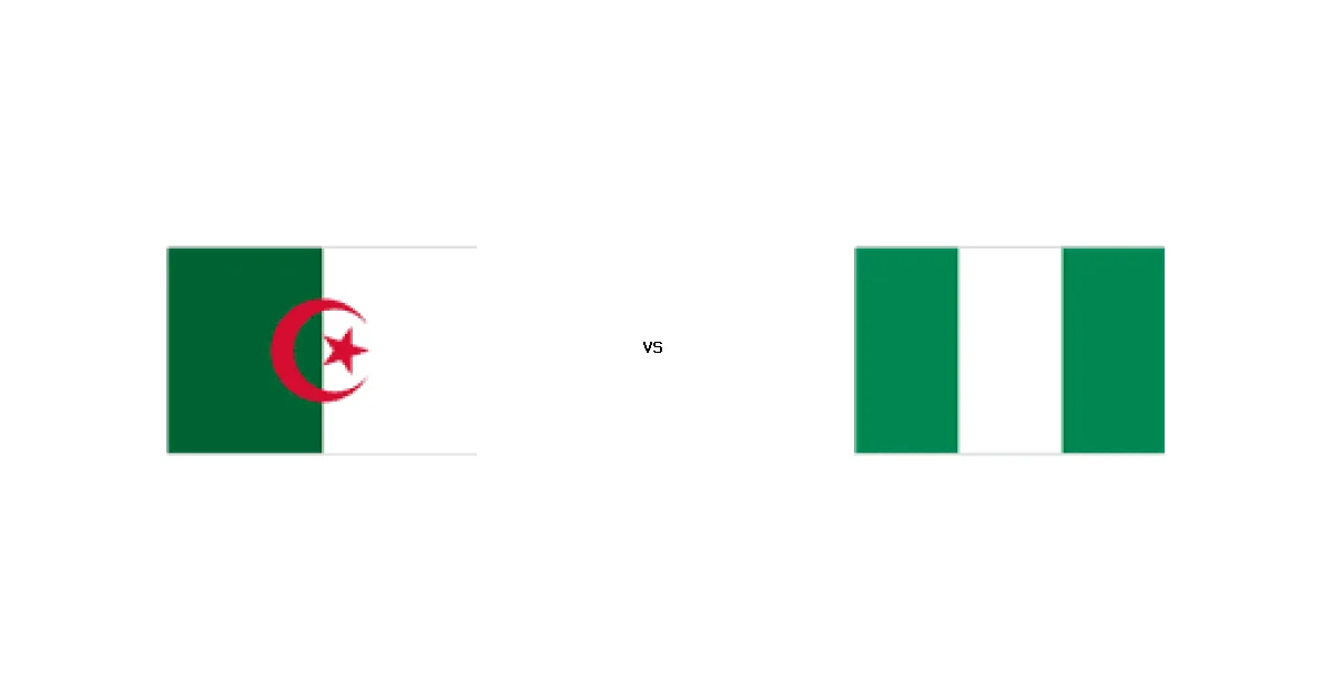 تفاصيل مباراة الجزائر ضد نيجيريا في كأس الأمم الأفريقية والمعلق