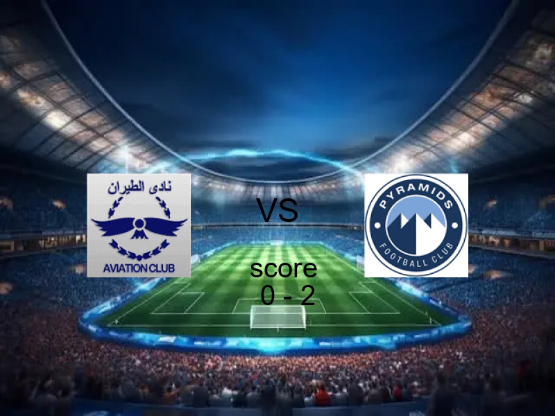  فريق بيراميدز يفوز على  الطيران بنتيجة 0 - 2 في بطولة الدوري المصري الممتاز - سيدات.