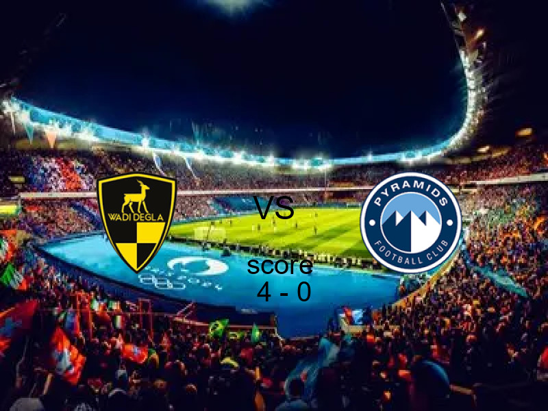 فريق وادي دجلة يسحق بيراميدز بنتيجة 4 - 0 في بطولة كأس رابطة الأندية.