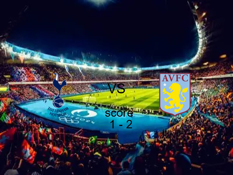  فريق أستون فيلا يفوز على  توتنهام هوتسبر بنتيجة 1 - 2 في بطولة كأس الاتحاد الإنجليزي.