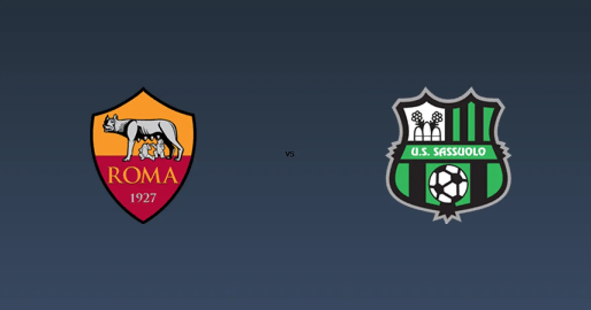 بث حي على القنوات الناقلة لـ مباراة  روما ضد ساسولو على قناة Starz Play App في الدوري الإيطالي