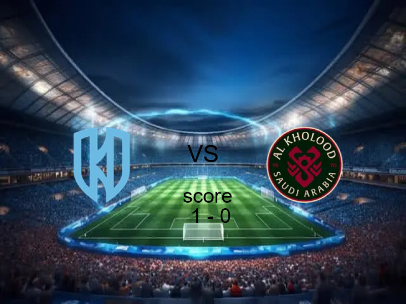 فوز فريق الأخدود على الخلود بنتيجة 1 - 0 في بطولة الدوري السعودي.