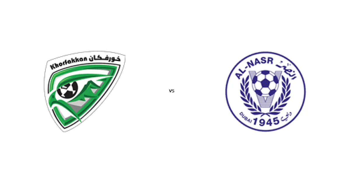 خورفكان ضد النصر الإماراتي في قمة الدوري الإماراتي - التوقيت والقنوات 17 يناير 2026