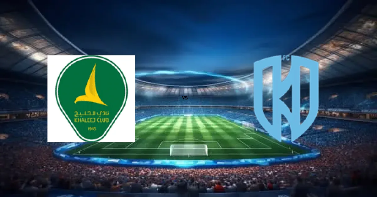 مباراة الخليج ضد الأخدود - الموعد 16 يناير 2026 والقنوات الناقلة في الدوري السعودي