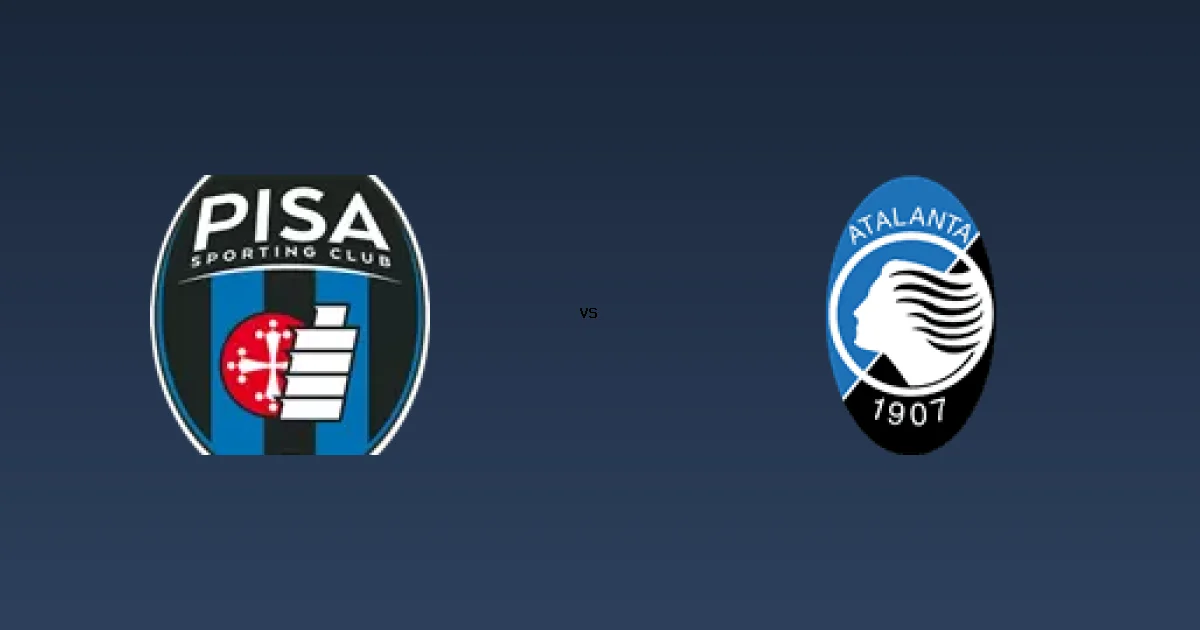 شاهد مباراة بيزا كالتشيو ضد أتالانتا مباشرة على Starz Play App 16 يناير 2026