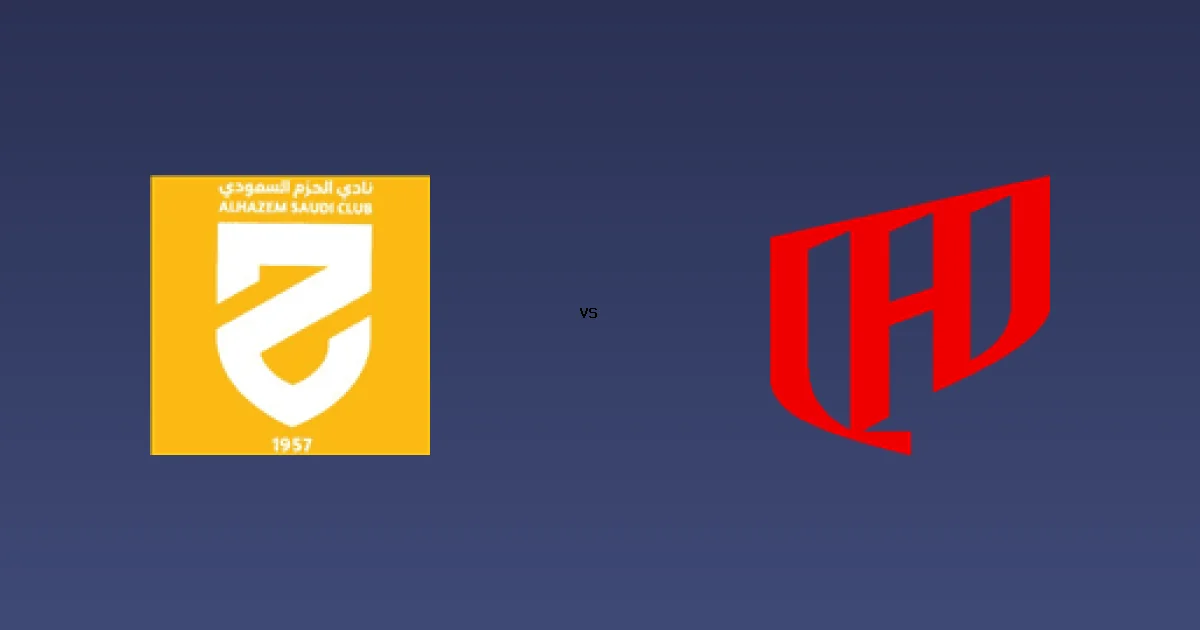 الحزم في مواجهة القادسية على ثمانية 1 - التفاصيل الكاملة