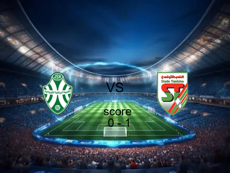 شبيبة القيروان يخسر من فريق الملعب التونسي بنتيجة 0 - 1 في بطولة الدوري التونسي.