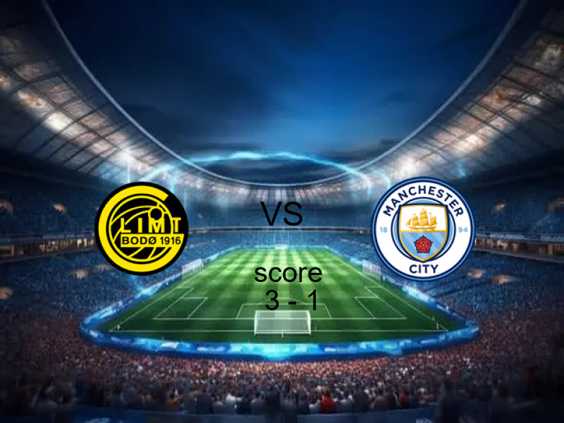 فاز فريق جليمت على فريق مانشستر سيتي بنتيجة 3 - 1 في بطولة دوري أبطال أوروبا.