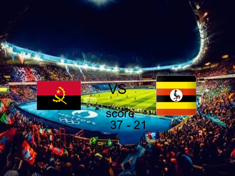 فريق انجولا يسحق أوغندا بنتيجة 37 - 21 في بطولة بطولة أفريقيا لكرة اليد.
