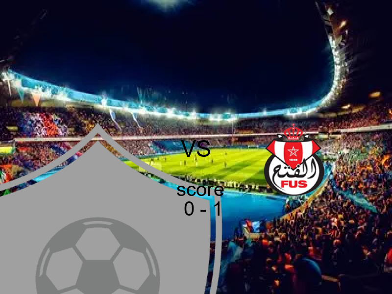 أولمبيك الدشيرة يخسر من فريق الفتح الرباطي بنتيجة 0 - 1 في بطولة الدوري المغربي.