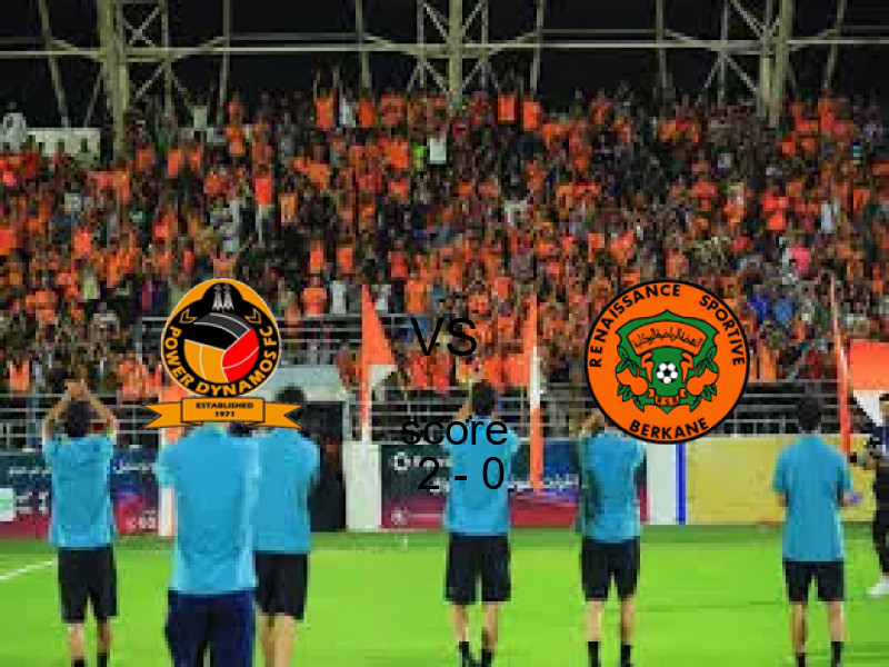 فاز فريق باور ديناموز على فريق نهضة بركان بنتيجة 2 - 0 في بطولة دوري أبطال أفريقيا.