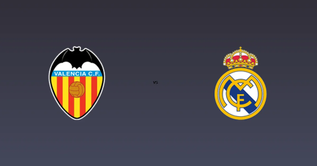 القناة الناقلة لمباراة فالنسيا ضد ريال مدريد في الدوري الإسباني وبث مباشر بى ان سبورت 2 HD 08 فبراير 2026