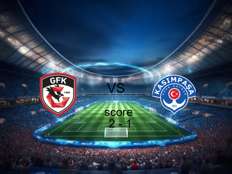 فريق غازي عنتاب بي.بي.كي يسحق قاسم باشا بنتيجة 2 - 1 في بطولة الدوري التركي.