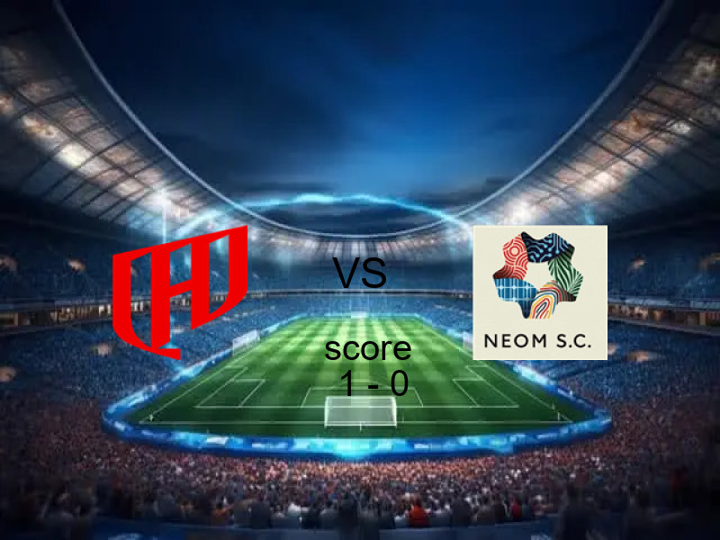 فريق القادسية يسحق نادي نيوم بنتيجة 1 - 0 في بطولة الدوري السعودي.