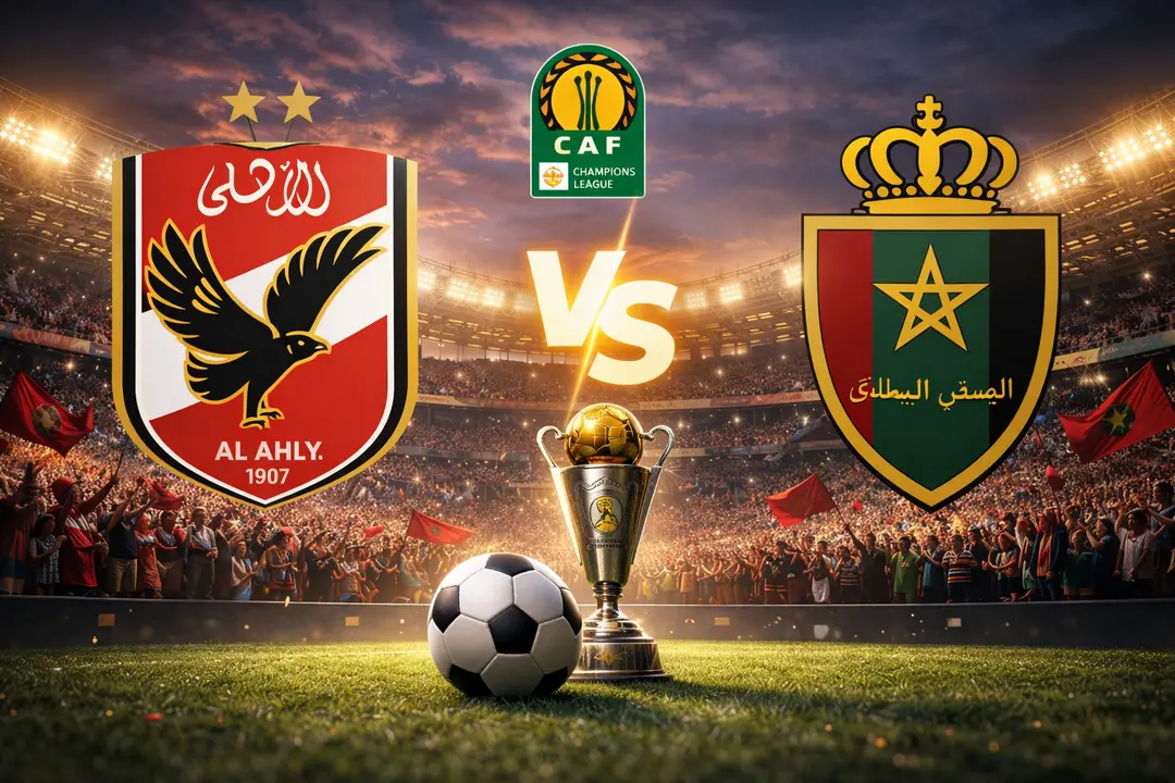 تشكيل الأهلي ضد الجيش الملكي 15 فبراير 2026 - حكم المباراة والقنوات الناقلة دوري ابطال إفريقا