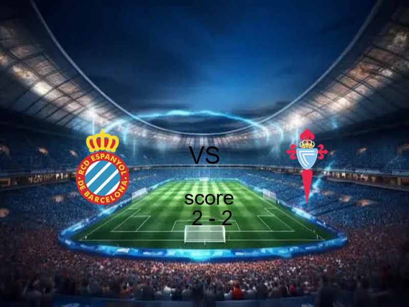 نتيجة مباراة اسبانيول وسيلتا اليوم 14 فبراير 2026 | تعادل 2 - 2 في الدوري الإسباني