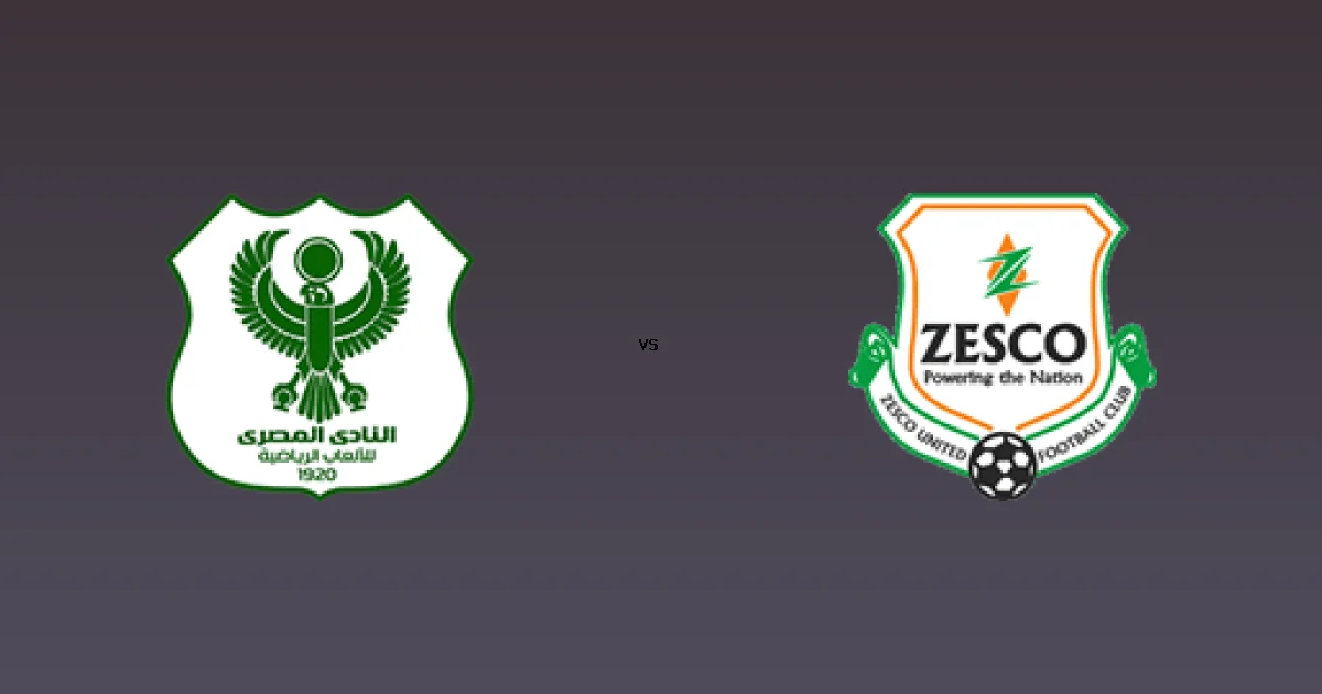 القناة الناقلة لمباراة المصري ضد زيسكو في الكونفيدرالية الأفريقية وبث مباشر بى ان سبورت 5 HD 14 فبراير 2026