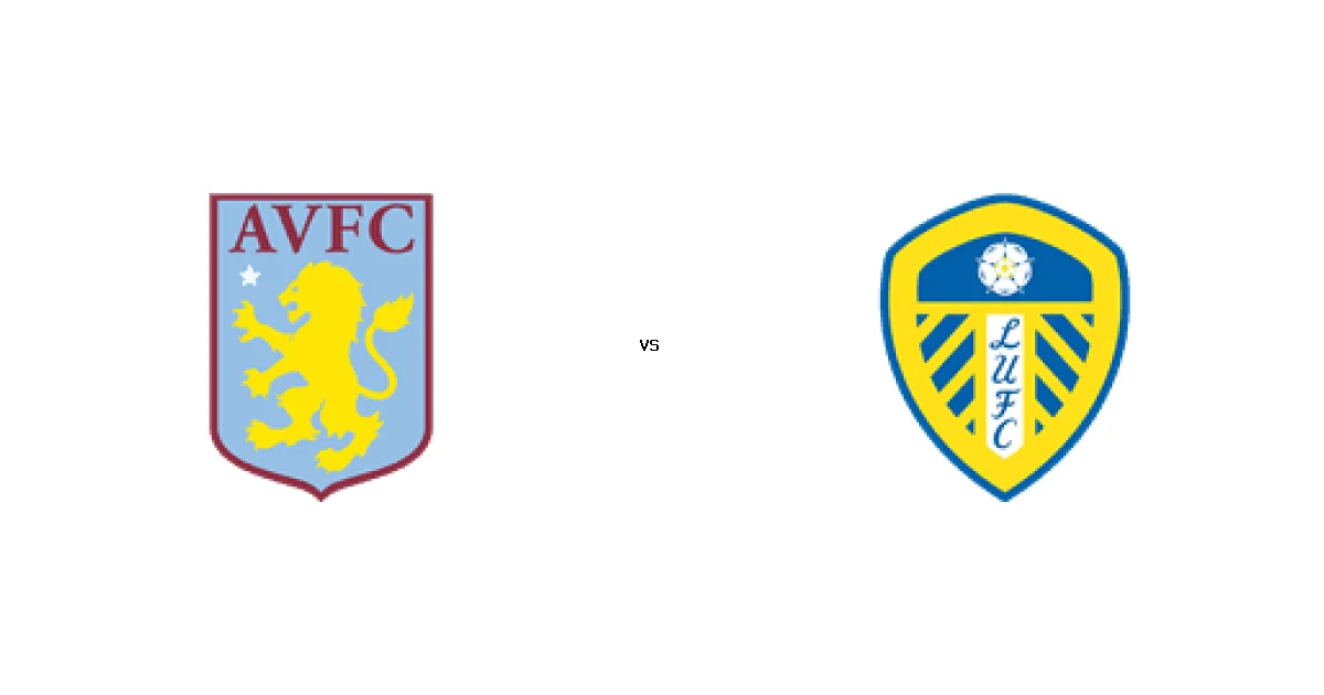 تفاصيل مباراة فيلا ضد ليدز في الدوري الإنجليزي والمعلق