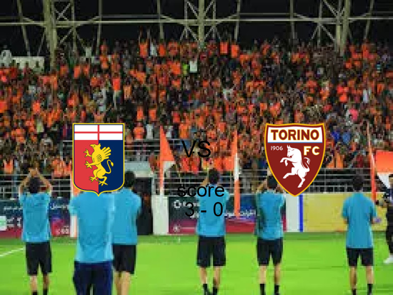 نتيجة مباراة جنوى وتورينو اليوم 22 فبراير 2026 | جنوى يفوز 3 - 0 في الدوري الإيطالي