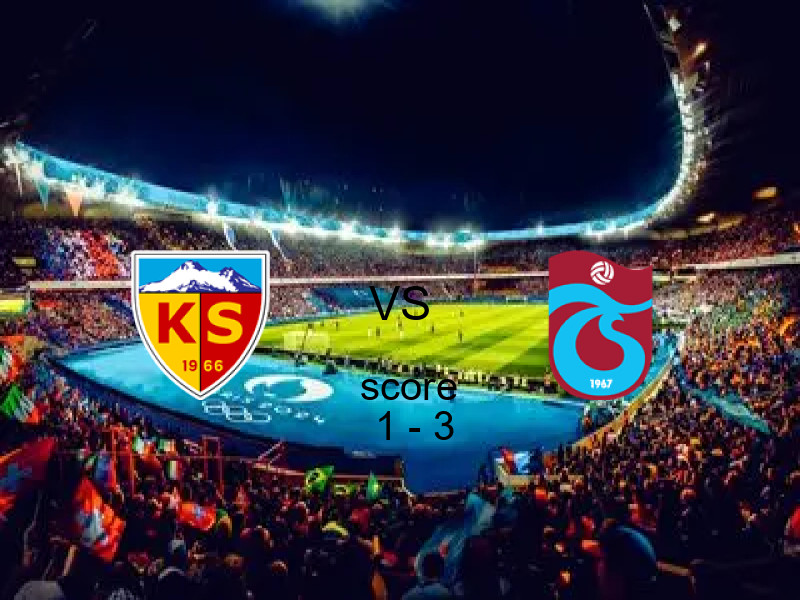 نتيجة مباراة سبور وطرابزون اليوم 09 مارس 2026 | طرابزون يفوز 1 - 3 في الدوري التركي