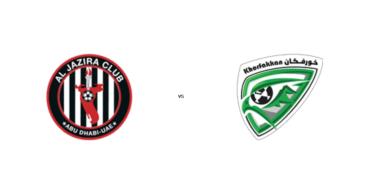 الجــزيرة ضد خورفكان في قمة الدوري الإماراتي - التوقيت والقنوات 16 مارس 2026