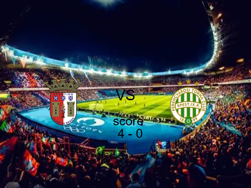 نتيجة مباراة براجا وفيرينكفاروسي اليوم 18 مارس 2026 | براجا يفوز 4 - 0 في الدوري الأوروبي