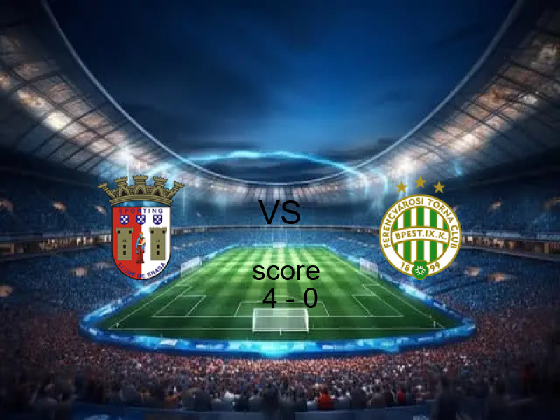 نتيجة براجا وفيرينكفاروسي في الدوري الأوروبي 18 مارس 2026 - فوز براجا بنتيجة 4 - 0