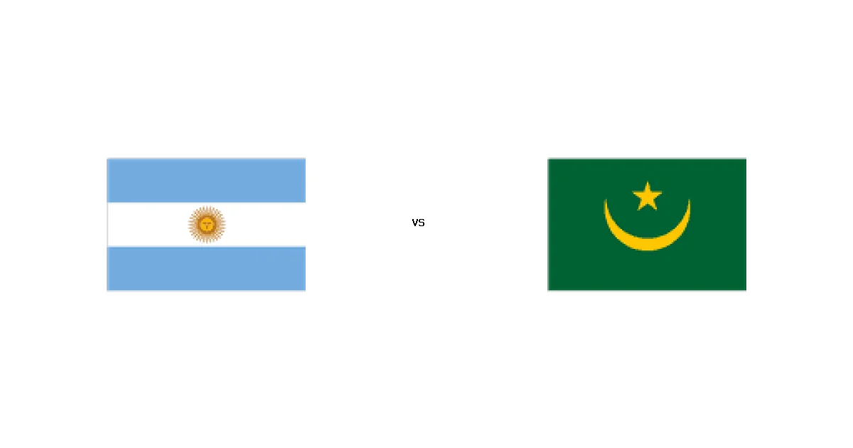 الأرجنتين ضد موريتانيا في قمة مباريات ودية - منتخبات - التوقيت والقنوات 27 مارس 2026