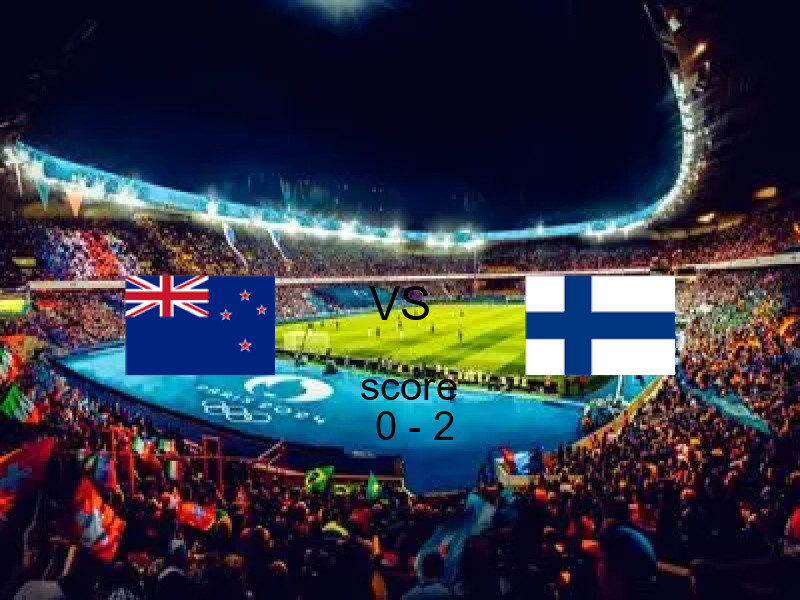 نتيجة مباراة نيوزيلندا وفنلندا اليوم 27 مارس 2026 | فنلندا يفوز 0 - 2 في مباريات ودية - منتخبات