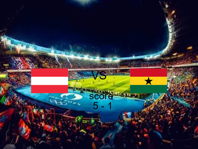 ملخص مباراة النمسا ضد غانـــا 5 - 1 | مباريات ودية - منتخبات 27 مارس 2026