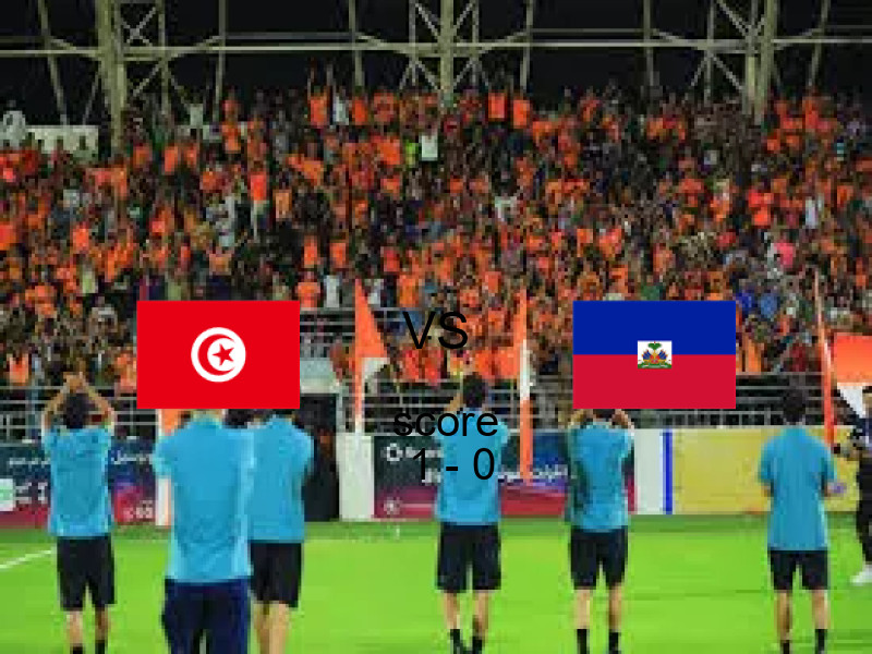 تونس ينتصر على هايتى اليوم 29 مارس 2026 | يفوز 1 - 0 في مباريات ودية - منتخبات