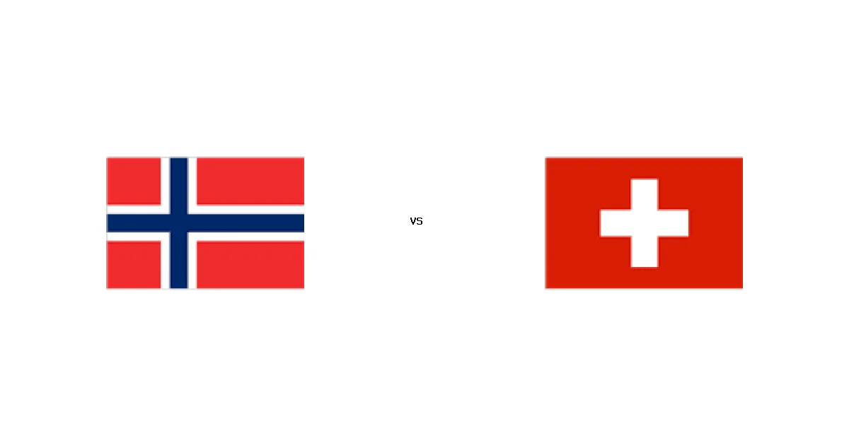 تفاصيل مباراة النرويج ضد سويسرا في مباريات ودية - منتخبات والمعلق