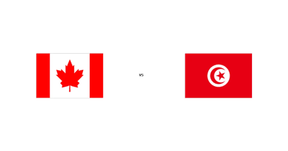 موعد وتوقيت مباراة كندا ضد تونس 01 أبريل 2026 في بطولة مباريات ودية - منتخبات