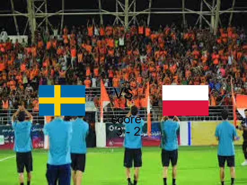 نتيجة السويد وبولندا في تصفيات كأس العالم-أوروبا 31 مارس 2026 - فوز السويد بنتيجة 3 - 2