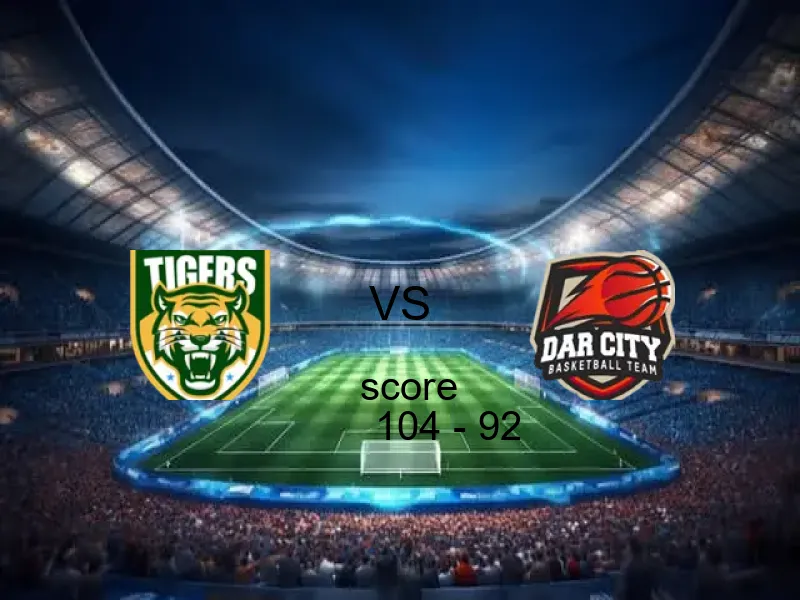 ملخص مباراة تايجرز ضد دار 104 - 92 | الدوري الأفريقي لكرة السلة 04 أبريل 2026