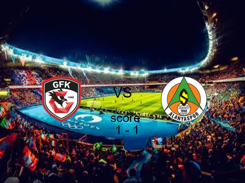 نتيجة مباراة عنتاب بي.بي.كي وألانيا اليوم 04 أبريل 2026 | تعادل 1 - 1 في الدوري التركي