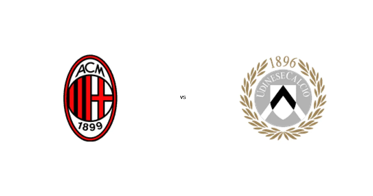 تفاصيل مباراة ميلان ضد أودينيزي في الدوري الإيطالي والمعلق