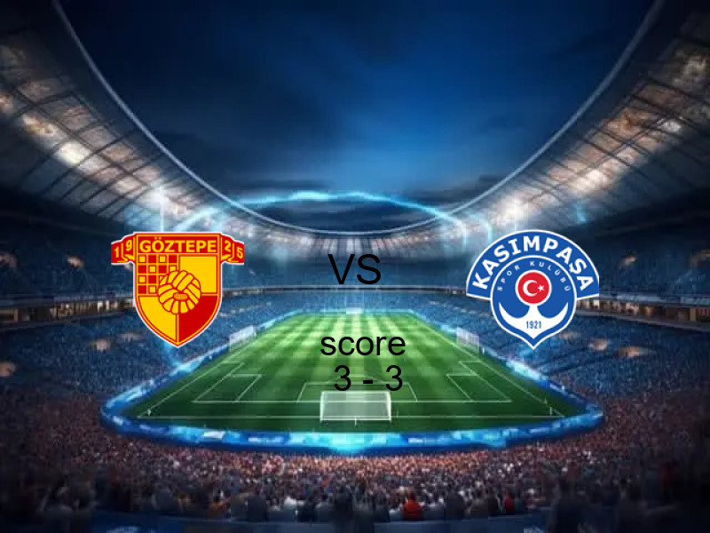 تعادل جوزتيبي وقاسم بنتيجة 3 - 3 في الدوري التركي 12 أبريل 2026